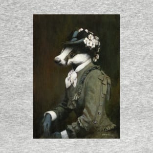 Vintage Badger Lady T-Shirt